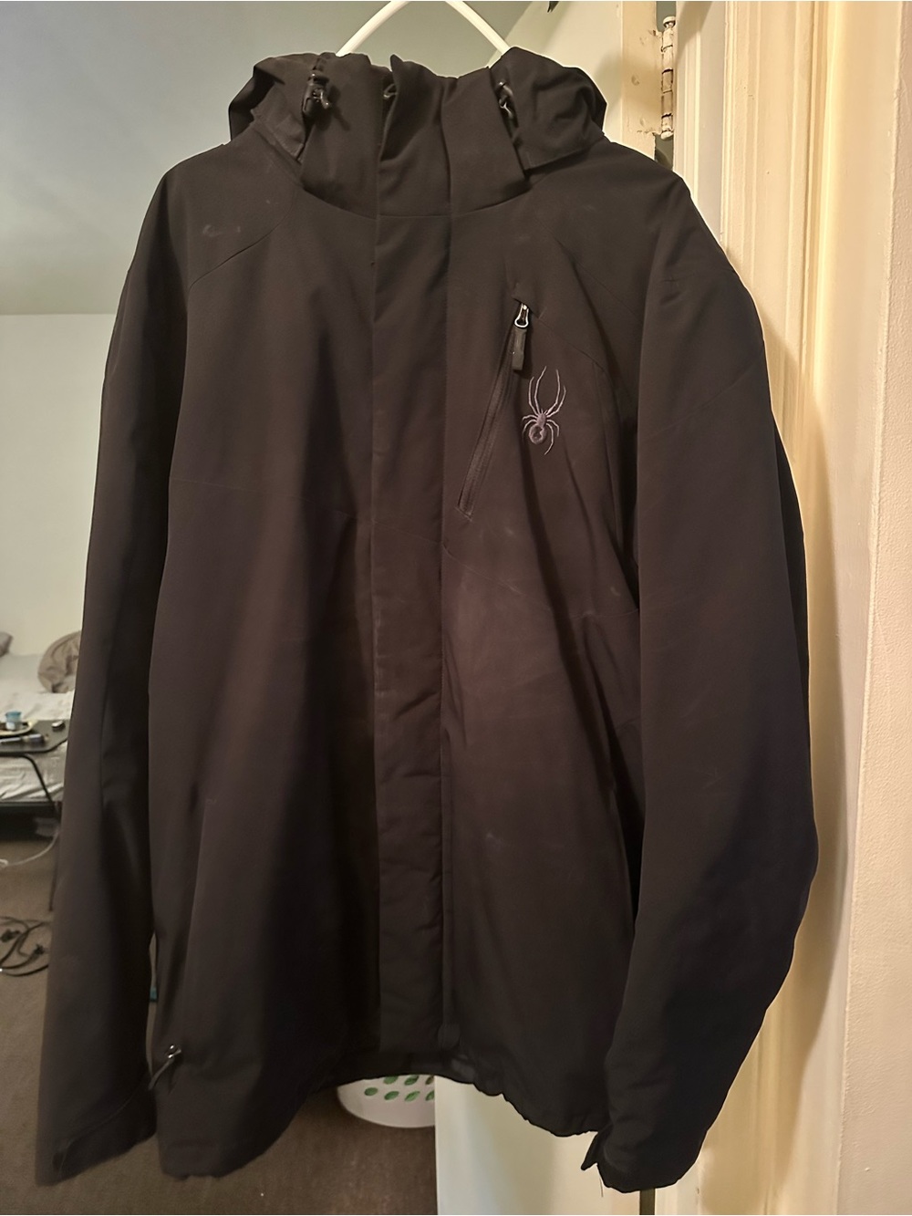 Men’s Large Black Spyder Jacket Large